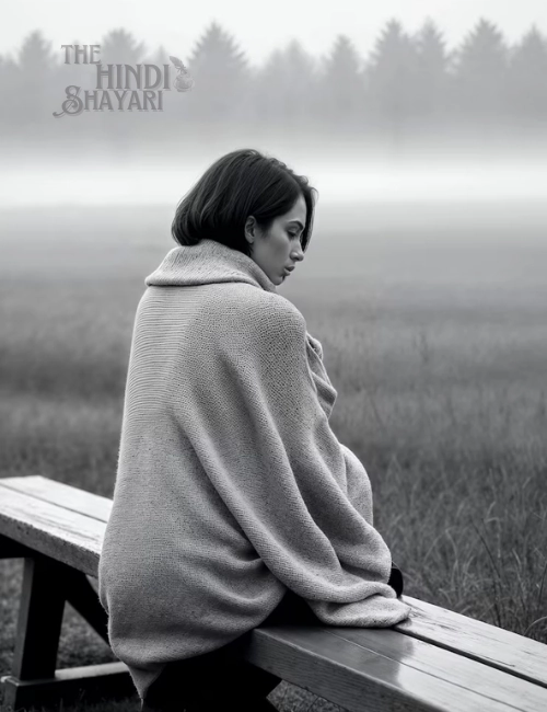 Emotional sad shayari in Hindi with deep feelings